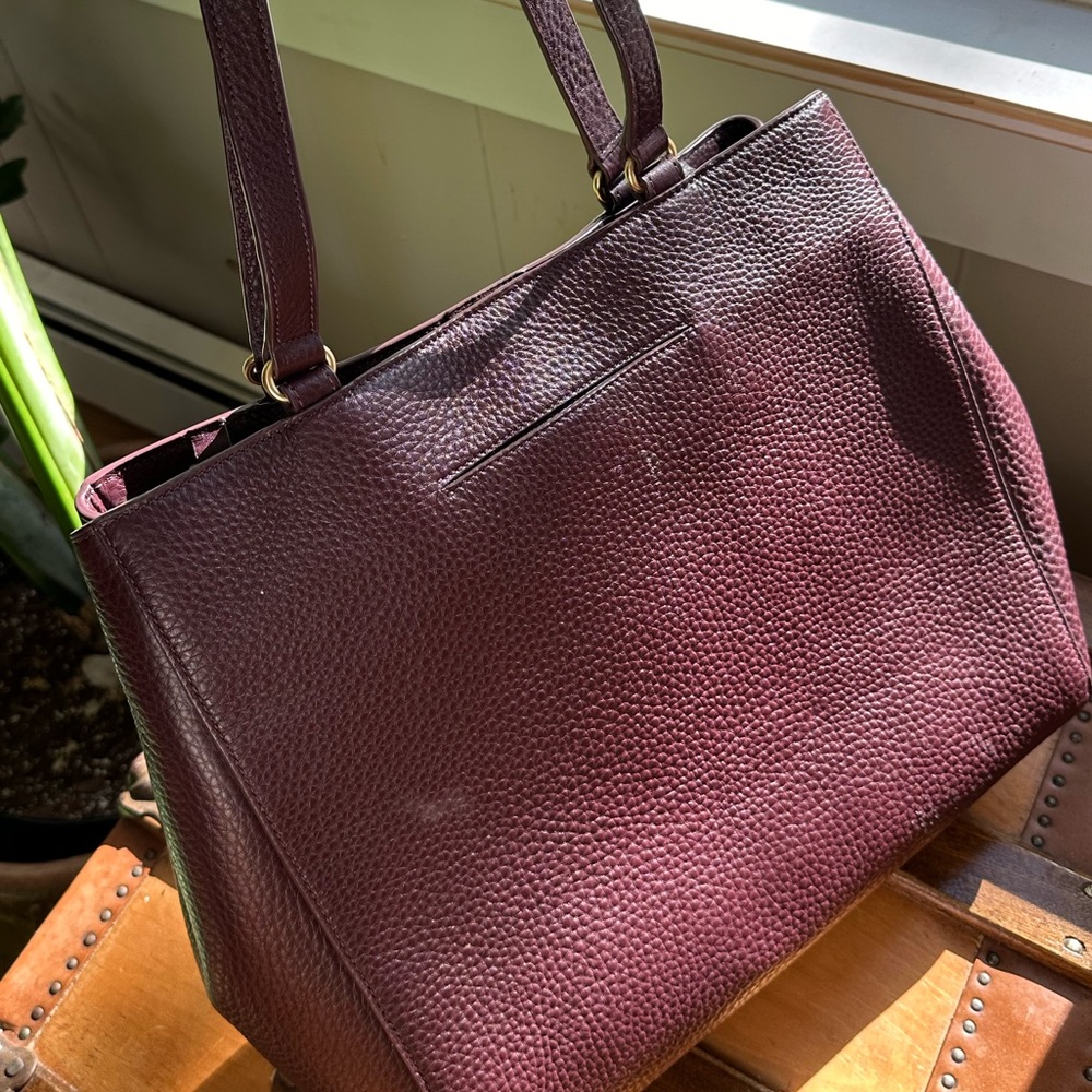 Dagne Dover Allyn Leather Tote (Medium) - Picture 2 of 7